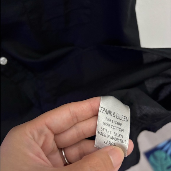 Frank and Eileen "Eileen" Black Button Down - Picture 3 of 5